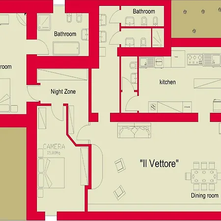 Casa de Férias Gorgeous With Pool Near Sibillini Mountains Monte San Martino